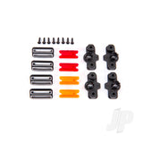 Marker light housing (4)/ marker light mount (4)/ marker light lens (red (2) amber (2))/ reverse lens (left & right)/ 1.6x5 BCS (self-tapping) (8)