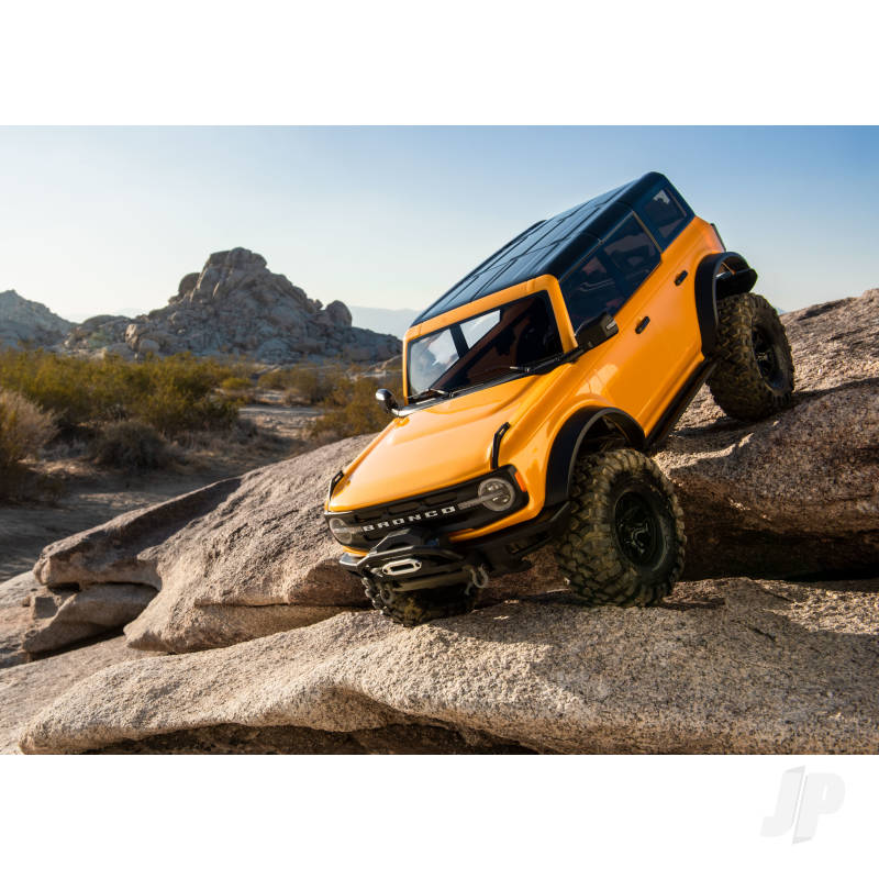 Traxxas TRX-4 2021 Ford Bronco - Orange  (+ TQi XL-5 HV Titan 550)