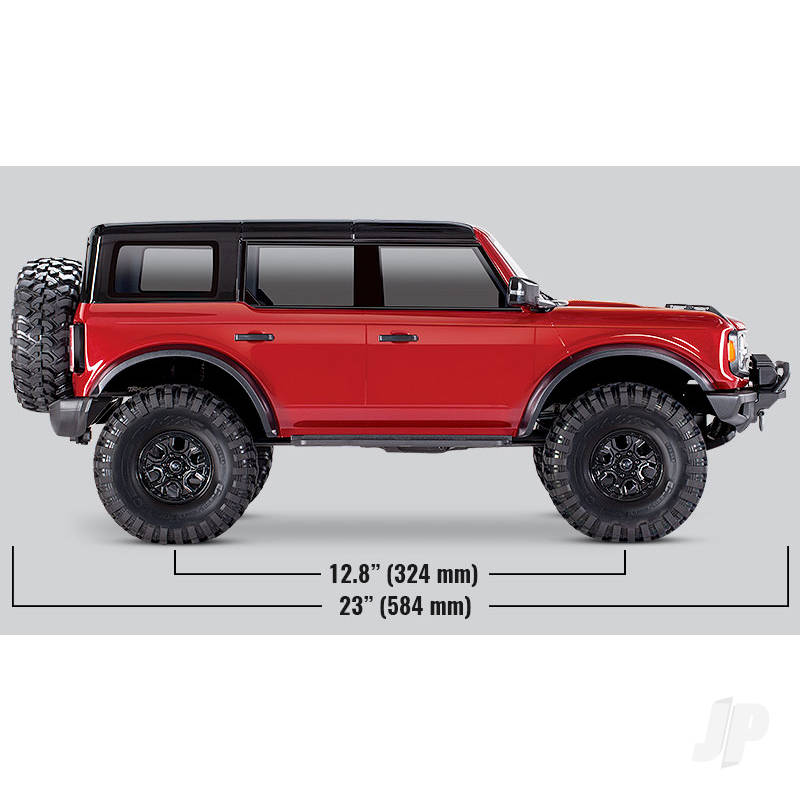 Traxxas TRX-4 2021 Ford Bronco -Red  (+ TQi XL-5 HV Titan 550)