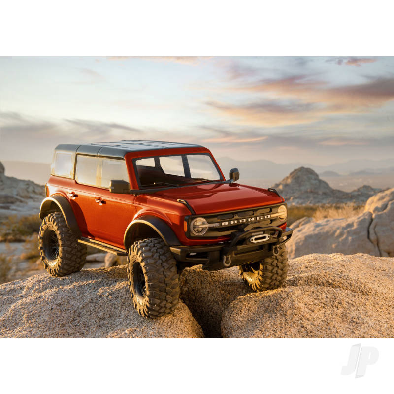 Traxxas TRX-4 2021 Ford Bronco -Red  (+ TQi XL-5 HV Titan 550)