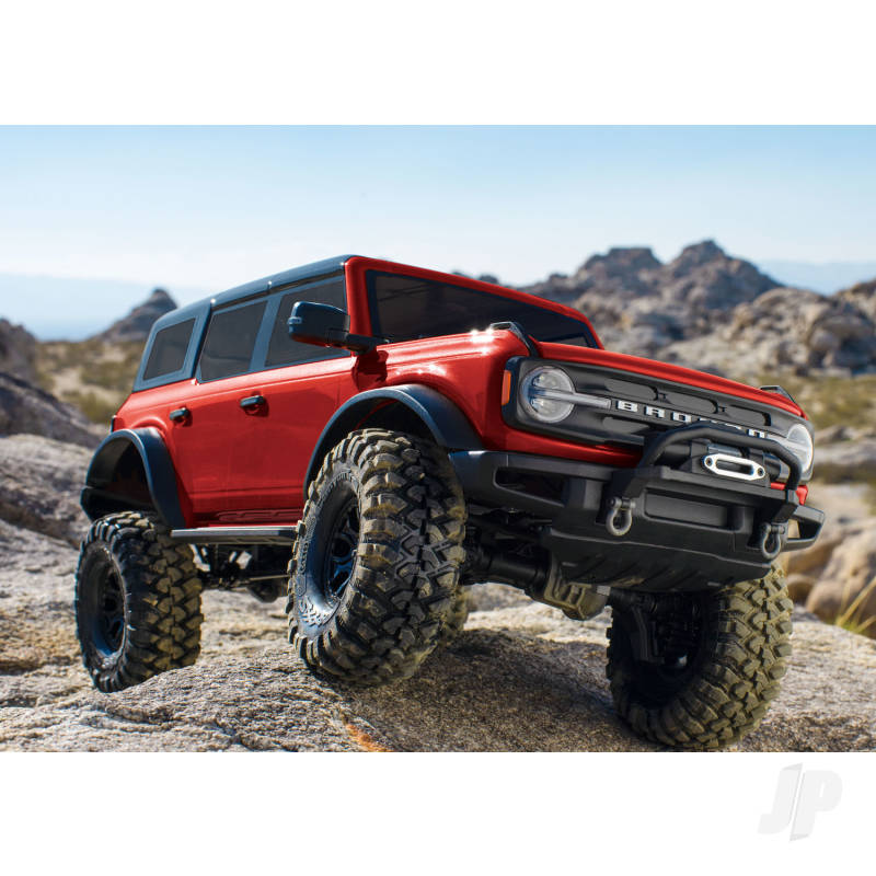 Traxxas TRX-4 2021 Ford Bronco -Red  (+ TQi XL-5 HV Titan 550)