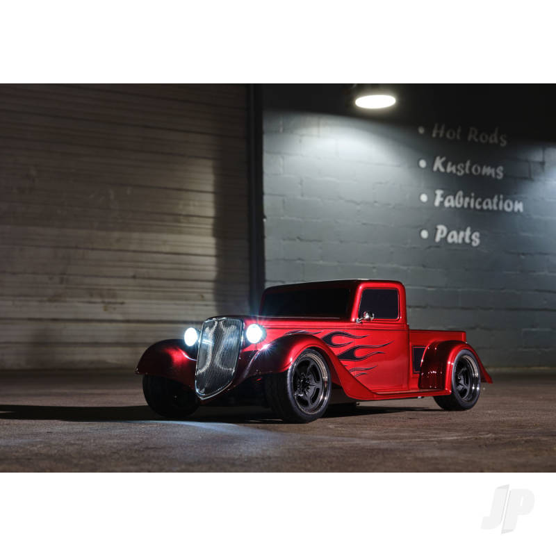 Traxxas Factory Five 1935 Hot Rod Truck 1:10 AWD Supercar - Metallic Red (+ TQ/ XL-5/Titan 550)