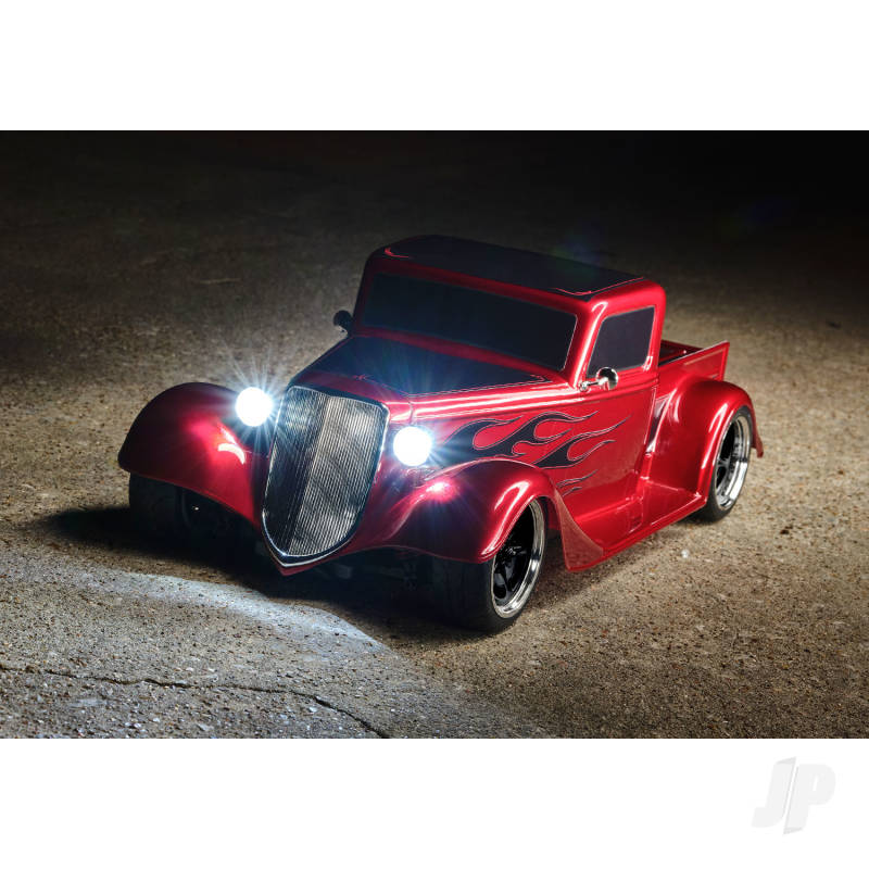 Traxxas Factory Five 1935 Hot Rod Truck 1:10 AWD Supercar - Metallic Red (+ TQ/ XL-5/Titan 550)