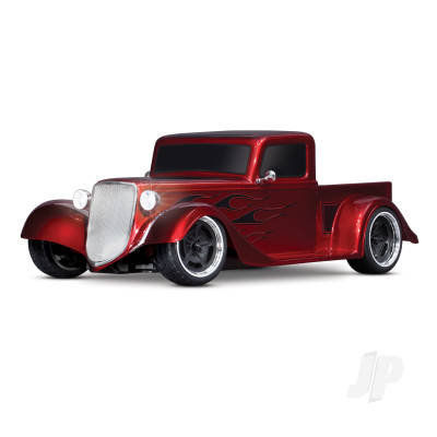 Traxxas Factory Five 1935 Hot Rod Truck 1:10 AWD Supercar - Metallic Red (+ TQ/ XL-5/Titan 550)