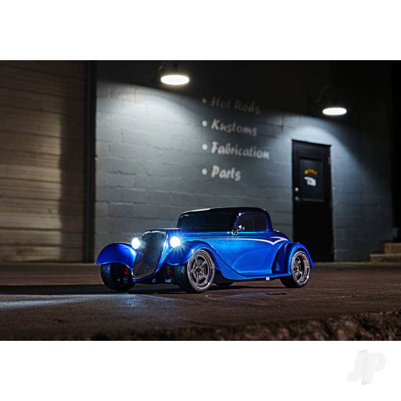 Traxxas Factory Five  1933 Hot Rod Coupe 1:10 AWD Supercar - Blue Fade (+ TQ/ XL-5/Titan 550)