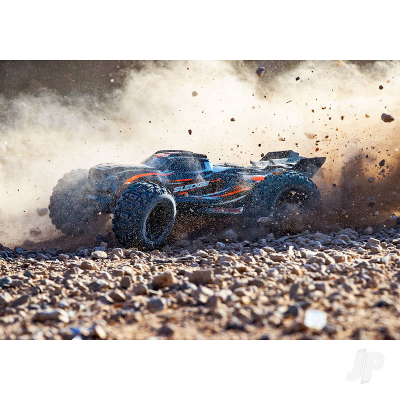 Traxxas Orange - Sledge 1:8 4WD Brushless Electric Monster Truck (+ TQi/TSM/ VXL-6S)