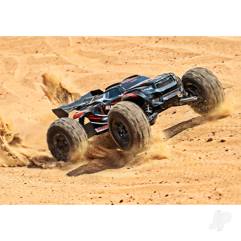 Traxxas Red - Sledge 1:8 4WD Brushless Electric Monster Truck (+ TQi/TSM/ VXL-6S)