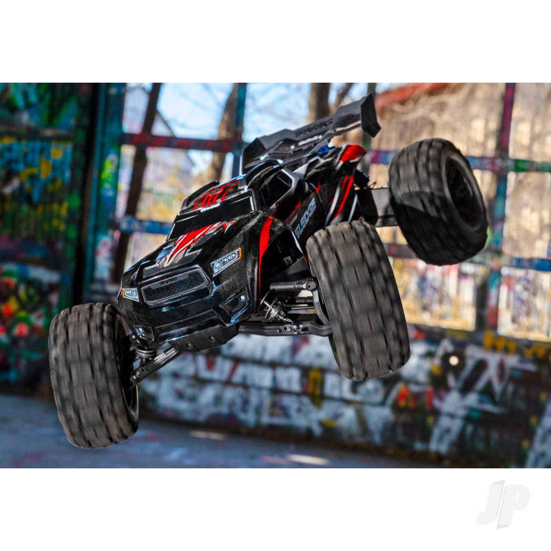 Traxxas Red - Sledge 1:8 4WD Brushless Electric Monster Truck (+ TQi/TSM/ VXL-6S)