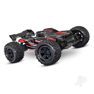 Traxxas Red - Sledge 1:8 4WD Brushless Electric Monster Truck (+ TQi/TSM/ VXL-6S)