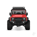 Traxxas TRX-4m Land Rover Defender 1:18 4X4 Electric Trail Crawler - Red (+ TQ 2-ch/ ECM-2.5/ Titan 87T/750mAh 2-Cell LiPo/USB Charger)