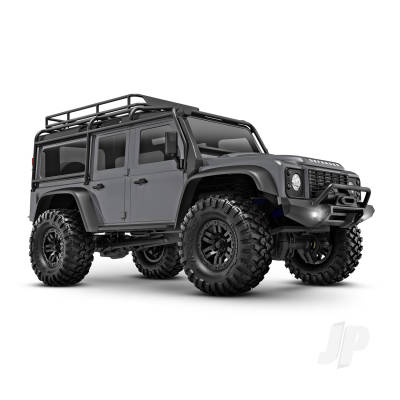 Traxxas TRX-4m Land Rover Defender 1:18 4X4 Electric Trail Crawler -Silver (+ TQ 2-ch/ ECM-2.5/ Titan 87T/750mAh 2-Cell LiPo/USB Charger)