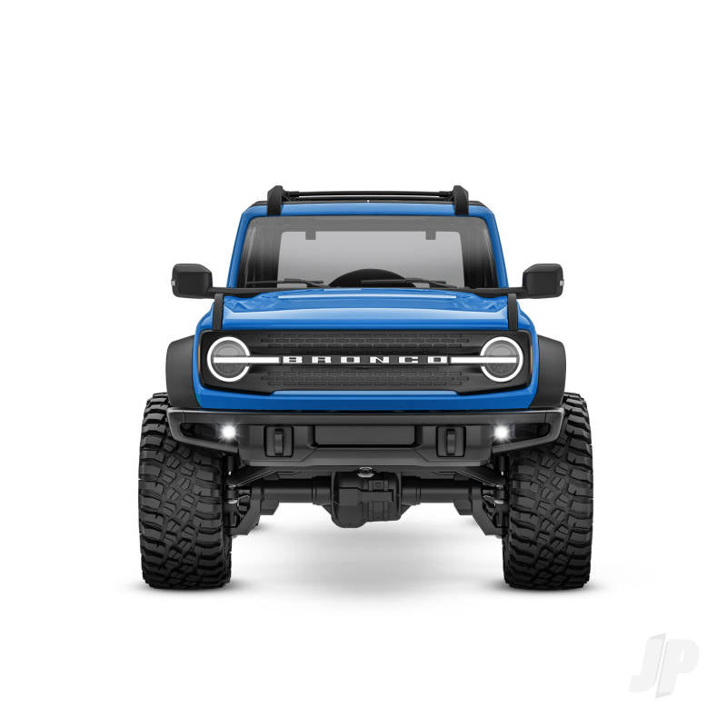 Traxxas TRX-4m 2021 Ford Bronco 1:18 4X4 Electric Trail Crawler - Blue (+ TQ 2-ch/ ECM-2.5/ Titan 87T/750mAh 2-Cell LiPo/USB Charger)