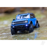 Traxxas TRX-4m 2021 Ford Bronco 1:18 4X4 Electric Trail Crawler - Blue (+ TQ 2-ch/ ECM-2.5/ Titan 87T/750mAh 2-Cell LiPo/USB Charger)