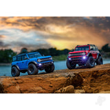 Traxxas TRX-4m 2021 Ford Bronco 1:18 4X4 Electric Trail Crawler - Blue (+ TQ 2-ch/ ECM-2.5/ Titan 87T/750mAh 2-Cell LiPo/USB Charger)