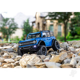 Traxxas TRX-4m 2021 Ford Bronco 1:18 4X4 Electric Trail Crawler - Blue (+ TQ 2-ch/ ECM-2.5/ Titan 87T/750mAh 2-Cell LiPo/USB Charger)