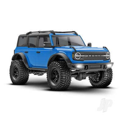 Traxxas TRX-4m 2021 Ford Bronco 1:18 4X4 Electric Trail Crawler - Blue (+ TQ 2-ch/ ECM-2.5/ Titan 87T/750mAh 2-Cell LiPo/USB Charger)