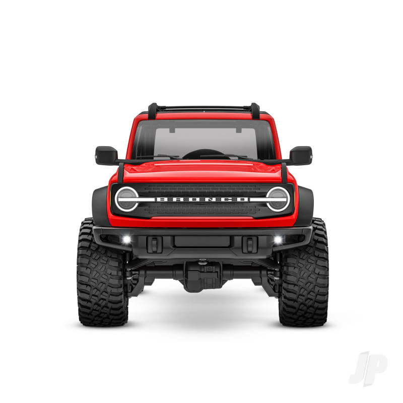 Traxxas TRX-4m 2021 Ford Bronco 1:18 4X4 Electric Trail Crawler - Red (+ TQ 2-ch/ ECM-2.5/ Titan 87T/750mAh 2-Cell LiPo/USB Charger)