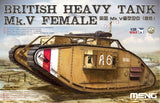 Meng 1/35 BRITISH HEAVY TANK MK V FEMALE TS-029