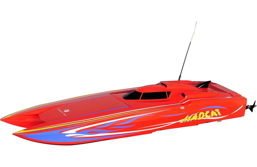 MADCAT Jr ARTR Brushless Boat - Red