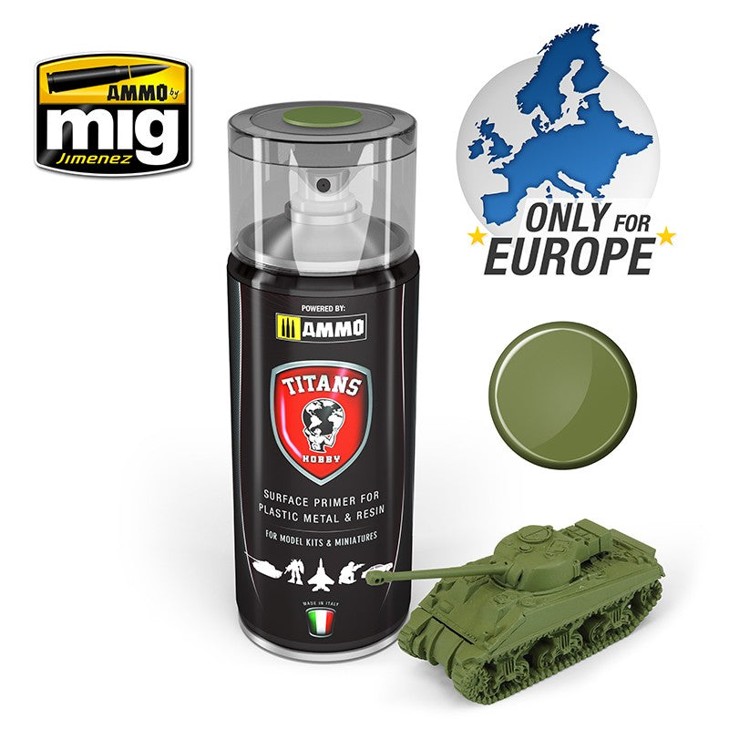 TITANS HOBBY: MILITARY GREEN MATT PRIMER