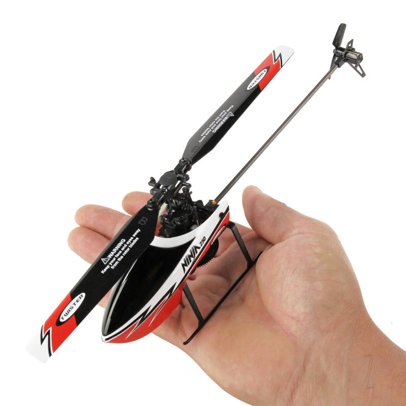 Twister Ninja 250 Red Ready to Fly Helicopter
