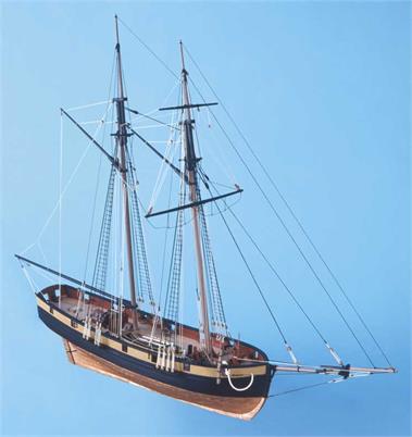 Caldercraft HM Schooner Pickle 1778 Wooden Model Ship Kit
