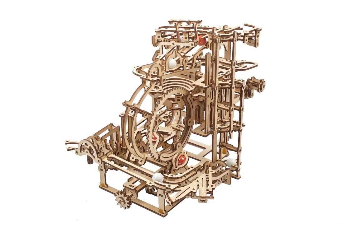 Ugears Model MARBLE RUN STEPPED HOIST KIT