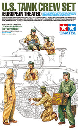 Tamiya 1/35 US TANK CREW EUROPEAN THEATRE 35347