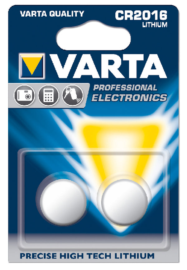 VARTA ELECTRONIC LITHIUM DRY CELL CR2016