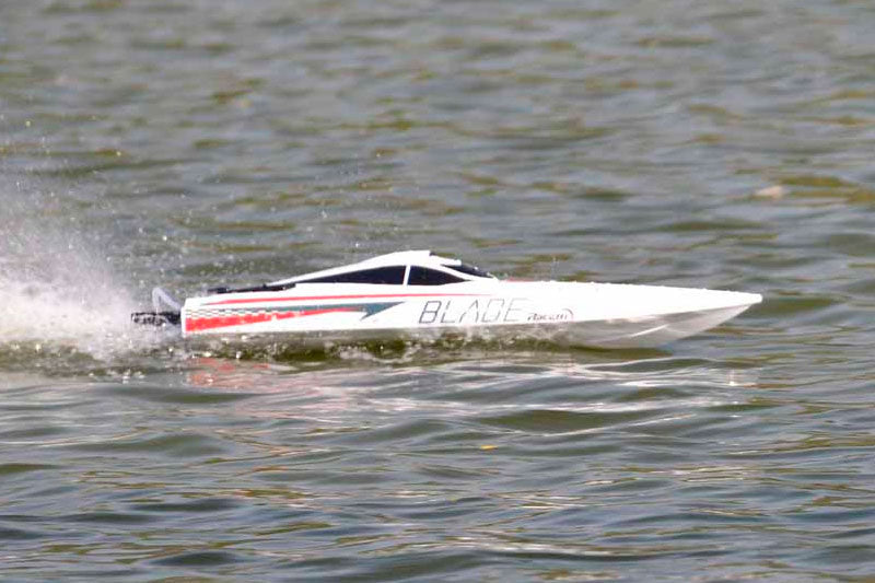 Racent Blade Saw-blade hull Racing boat (Brushed)