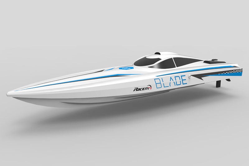 Racent Blade Saw-blade hull Racing boat (Brushed)