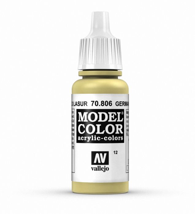 Vallejo 70806 Model Color 012 German Yellow 17ml