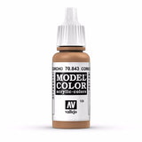 Vallejo 70843 Model Color 133 Cork Brown 17ml