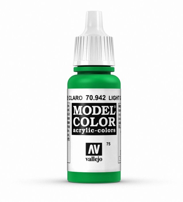 Vallejo 70942 Model Color 075 Light Green 17ml