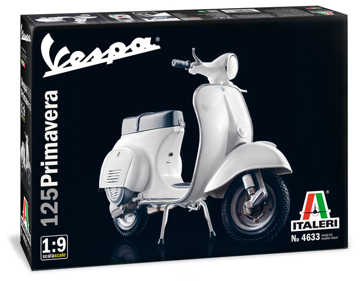 Italeri 1/9 VESPA 125 PRIMAVERA 4633