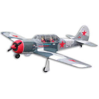 VQ Yak-52 (Soviet) 60.6 Inch ARF (EP/GP)