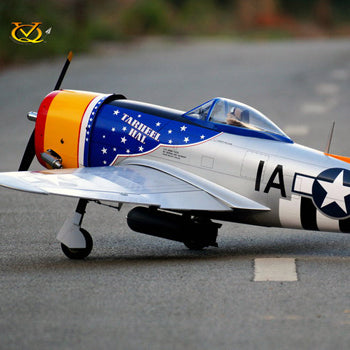 VQ P-47D Thunderbolt Tarheel Hal 59in Wingpspan ARF - Repaired to Perfect Condition