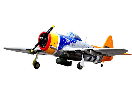 VQ P-47D Thunderbolt Tarheel Hal 59in Wingpspan ARF - Repaired to Perfect Condition