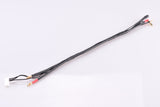 Vampire Racing - 2S Charging Lead - All Black - 40cm long - graded 4/5mm + 7PIN-PQ Plug