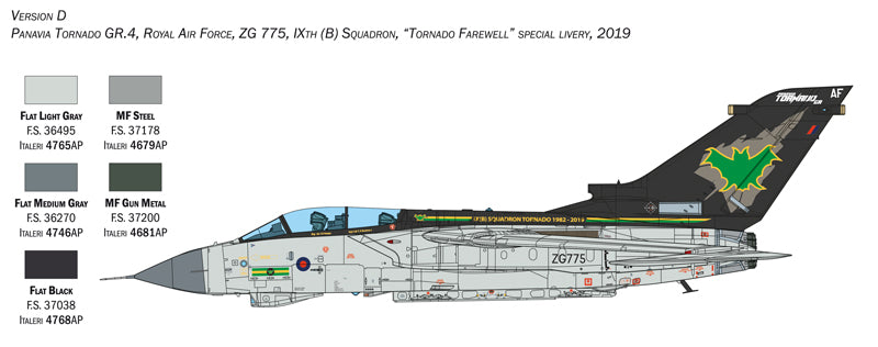 Italeri 1/32 RAF Farewell Tornado GR4 IT2513