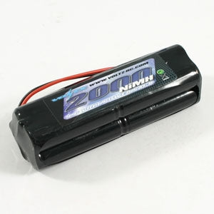 VOLTZ TX SQUARE BATTERY 9.6v 2000MAH (futaba connector)