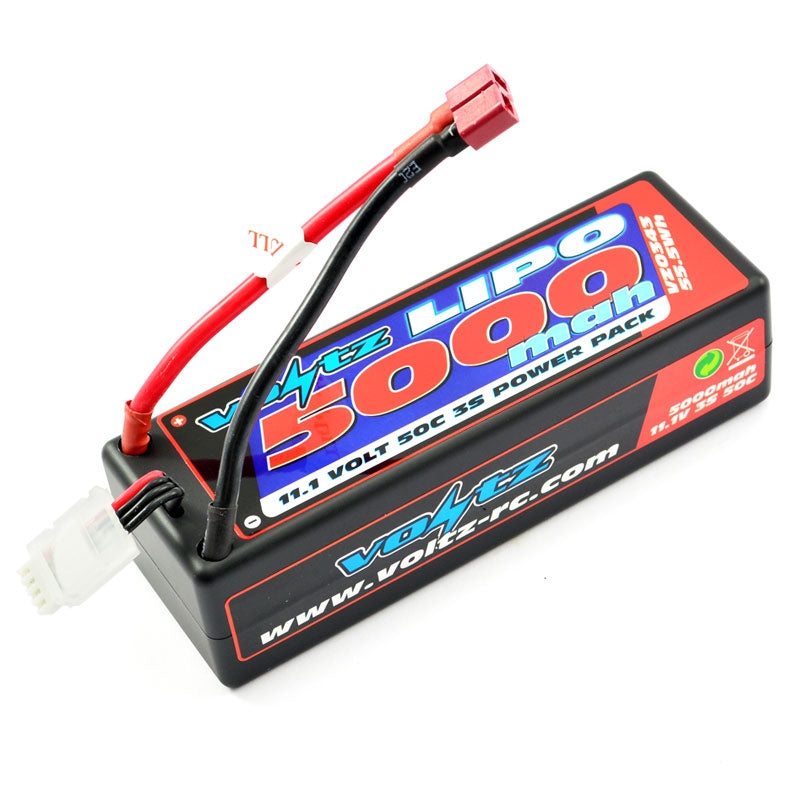 VOLTZ 5000mah HARD CASE 11.1V50C LIPO STICK PACK