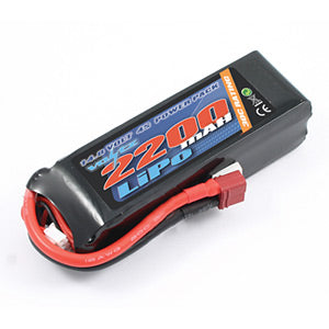 VOLTZ 2200mah 14.8V 30C LIPO BATTERY