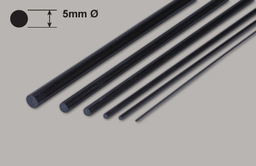 Carbon Fibre Rod - 5x1000mm