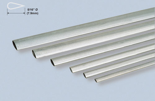 Alu Stmline Tube 5/16x35 Inch/7.9x889mm