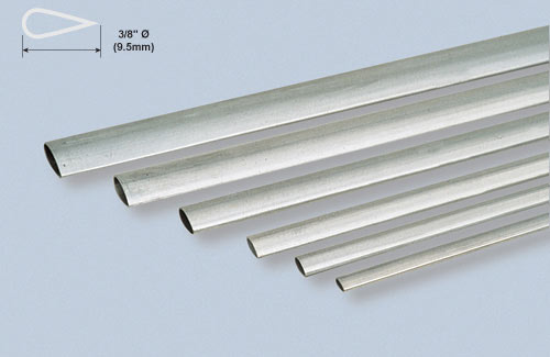 Alu Stmline Tube 3/8x35 Inch/9.52x889mm