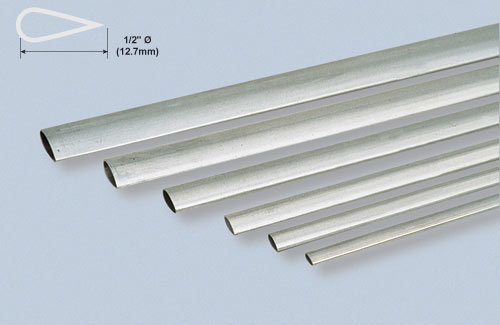 Alu Stmline Tube 1/2x35 Inch/12.7x889mm