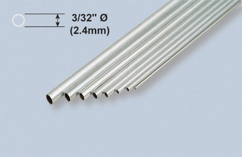 Aluminium Tube  3/32x36 Inch/2.38x914mm