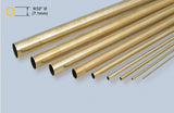 Brass Tube - 9/32 x 36 Inch/7.14x914mm