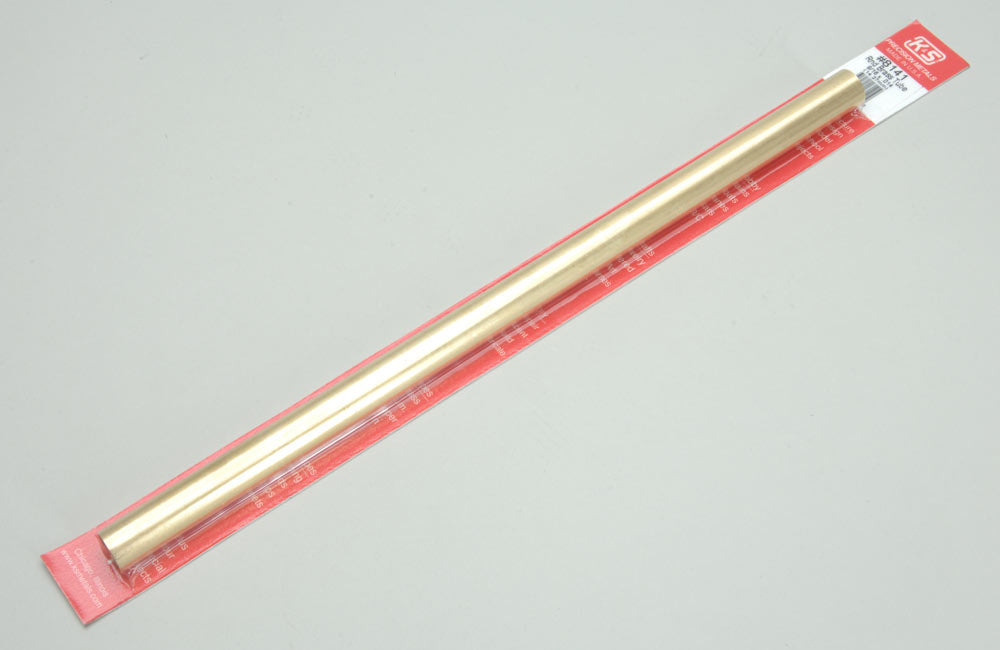 Brass Tube - 9/16 x 12 Inch/14.3x305mm